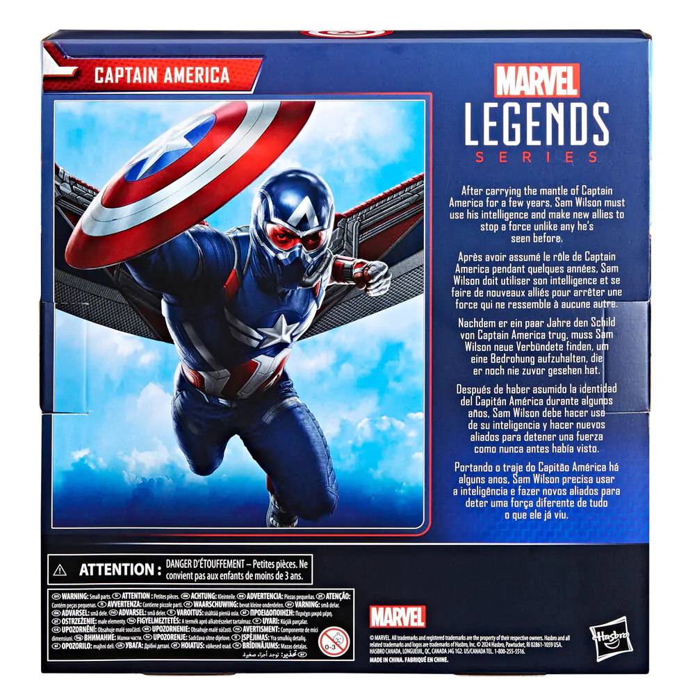 Marvel Captain America Brave New World figurka Captain America 15 cm fotografii produktu