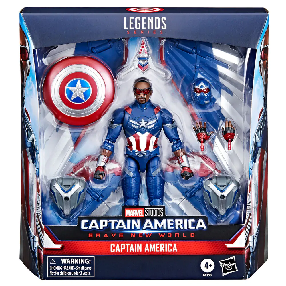 Marvel Captain America Brave New World figurka Captain America 15 cm fotografii produktu