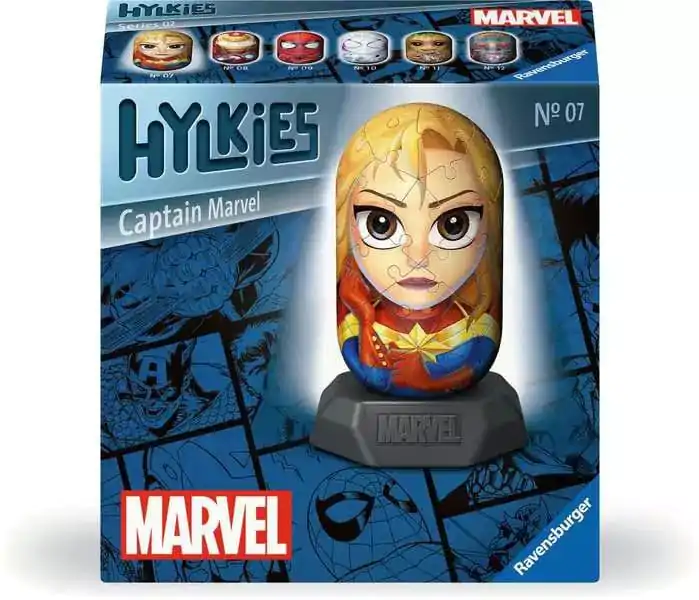 Marvel 3D Puzzle Captain Marvel Hylkies (54 dílků) fotografii produktu