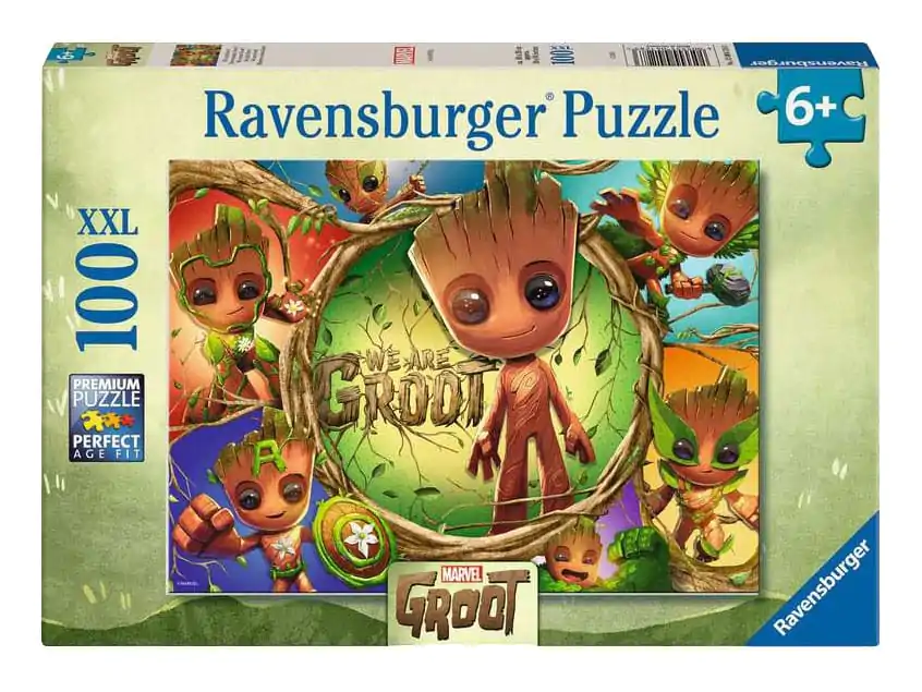 Marvel Dětské Puzzle XXL We Are Groot! (100 dílků) fotografii produktu