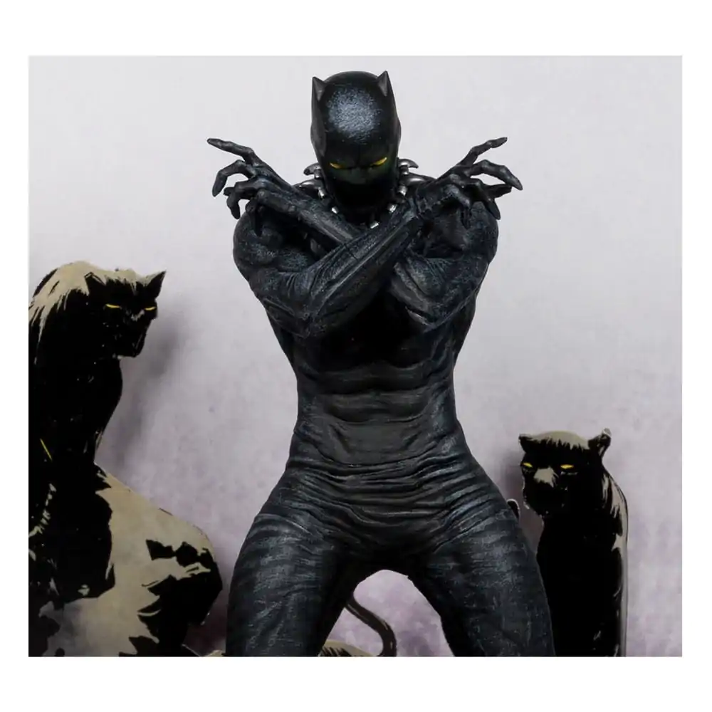 Marvel Collection PVC Soška 1/10 Black Panther (Marvel Knights #4) 17 cm fotografii produktu