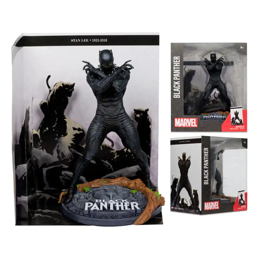 Marvel Collection PVC Soška 1/10 Black Panther (Marvel Knights #4) 17 cm fotografii produktu