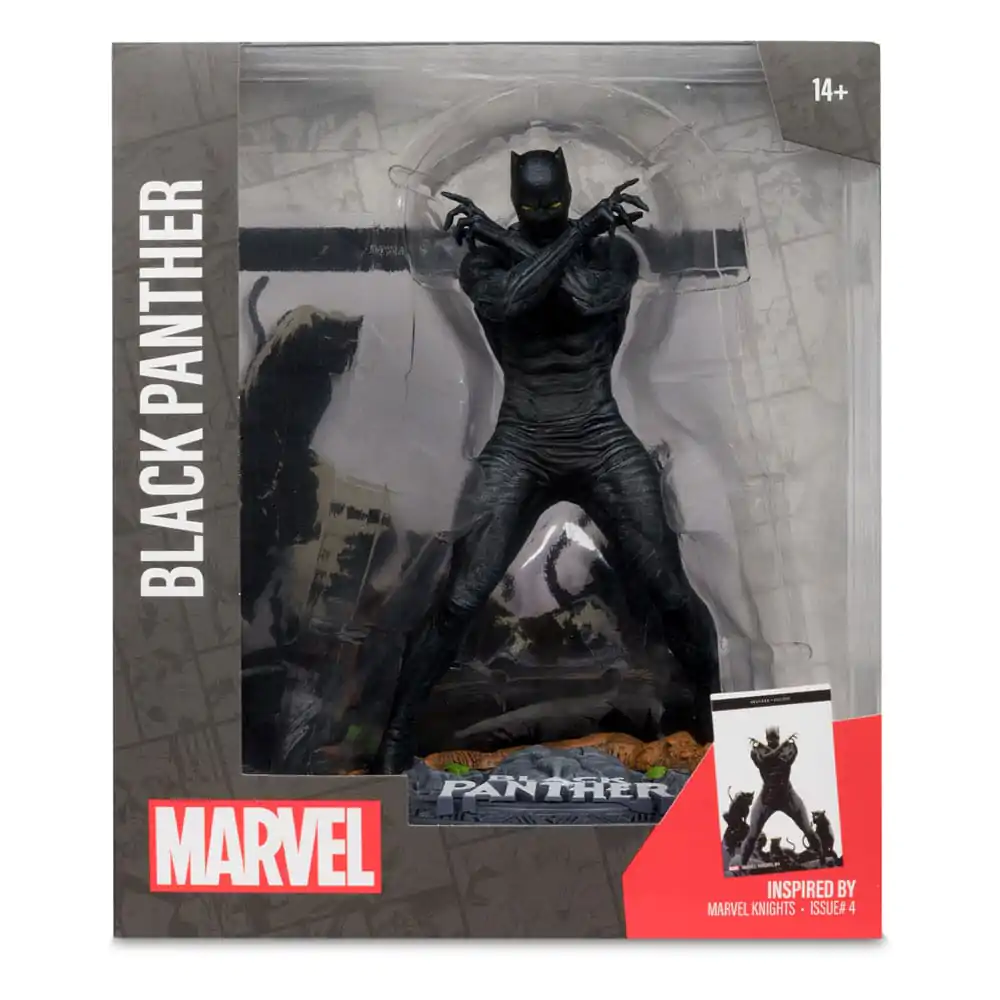Marvel Collection PVC Soška 1/10 Black Panther (Marvel Knights #4) 17 cm fotografii produktu