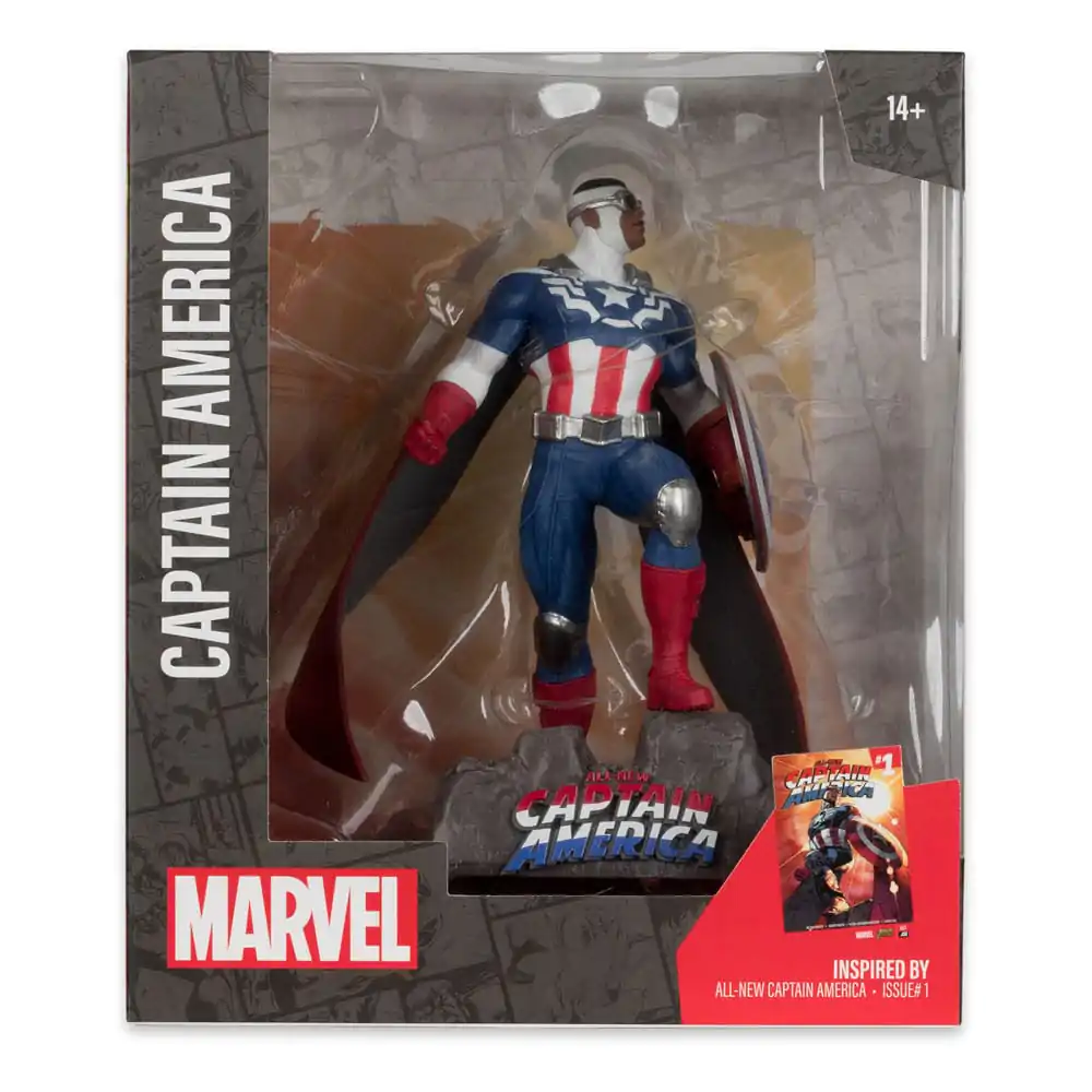 Marvel Collection PVC Socha 1/10 Captain America (All-New Captain America #1) 17 cm fotografii produktu