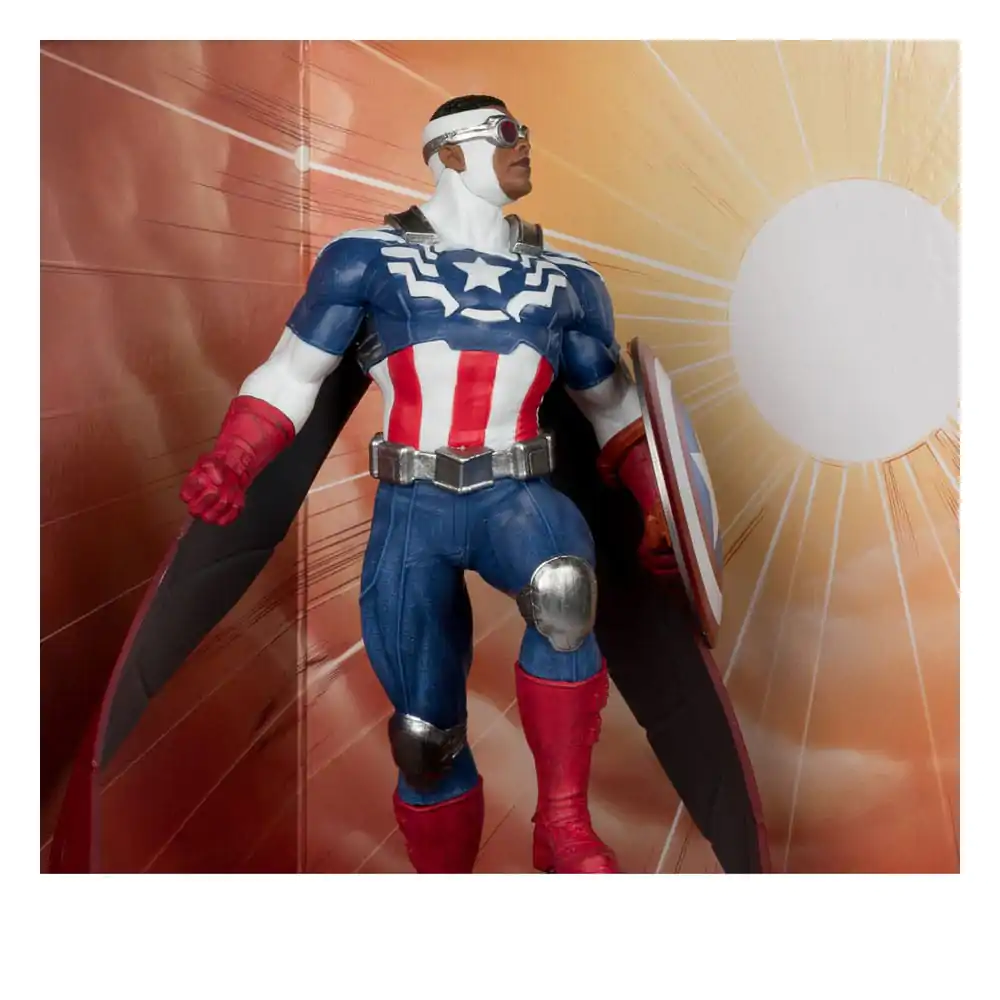 Marvel Collection PVC Socha 1/10 Captain America (All-New Captain America #1) 17 cm fotografii produktu