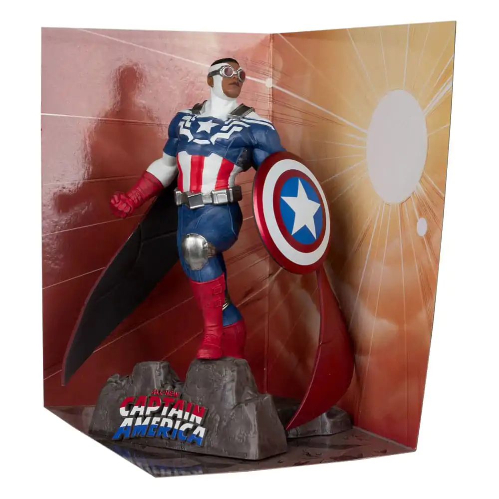 Marvel Collection PVC Socha 1/10 Captain America (All-New Captain America #1) 17 cm fotografii produktu