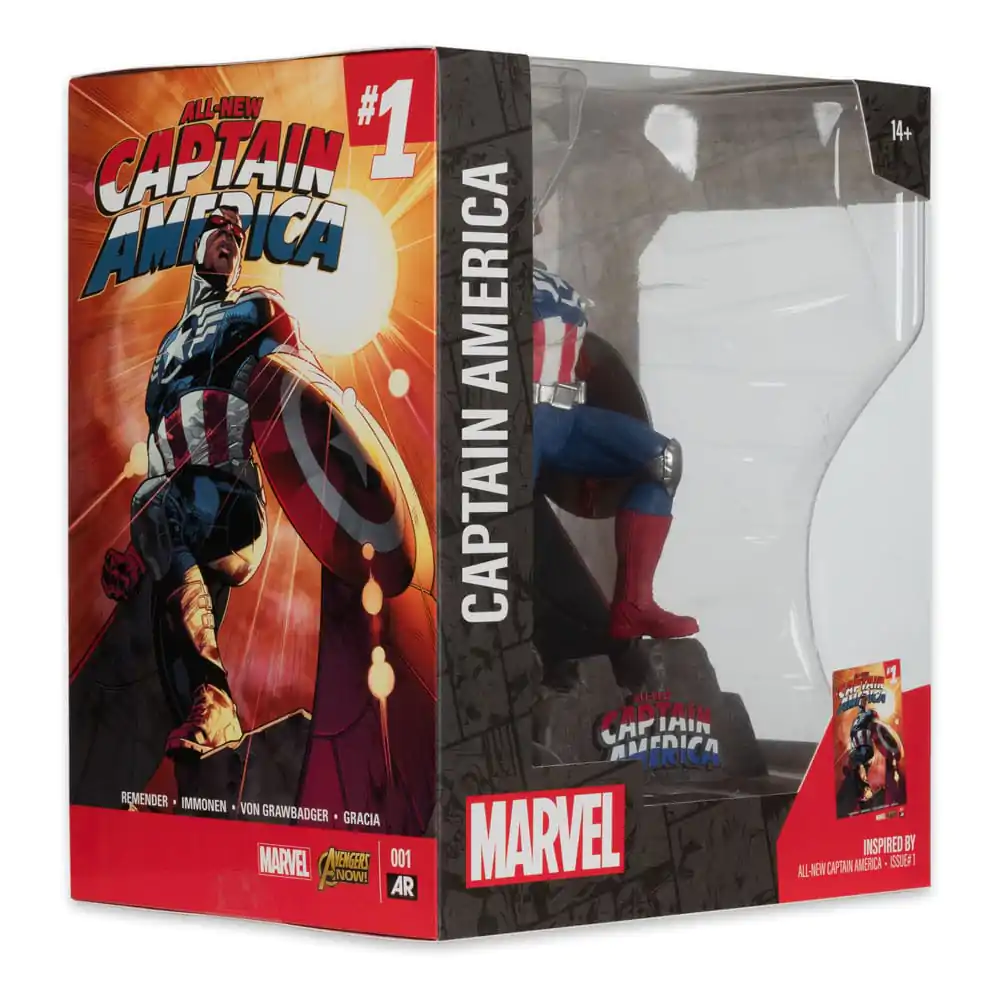 Marvel Collection PVC Socha 1/10 Captain America (All-New Captain America #1) 17 cm fotografii produktu