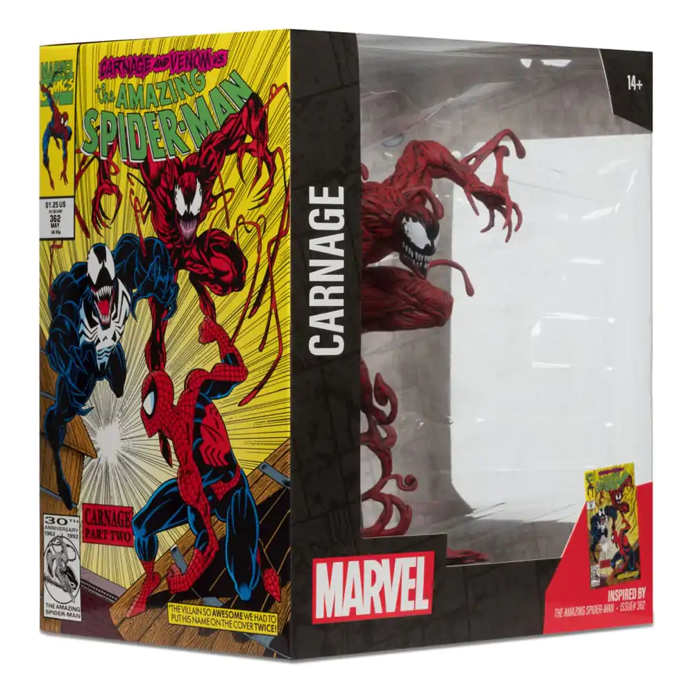 Marvel Collection PVC Socha 1/10 Carnage (The Amazing Spider-Man #362) 18 cm fotografii produktu