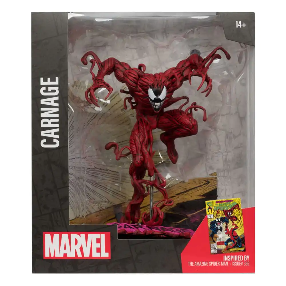 Marvel Collection PVC Socha 1/10 Carnage (The Amazing Spider-Man #362) 18 cm fotografii produktu