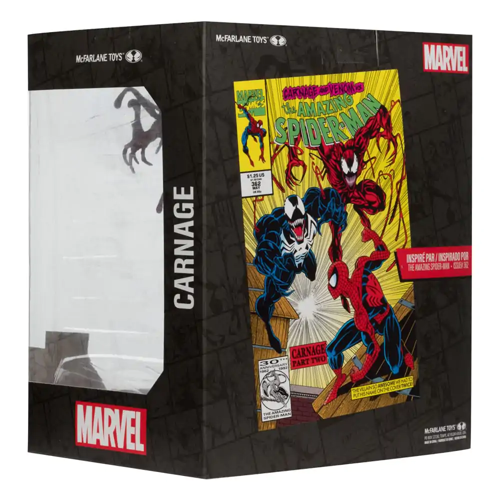 Marvel Collection PVC Socha 1/10 Carnage (The Amazing Spider-Man #362) 18 cm fotografii produktu