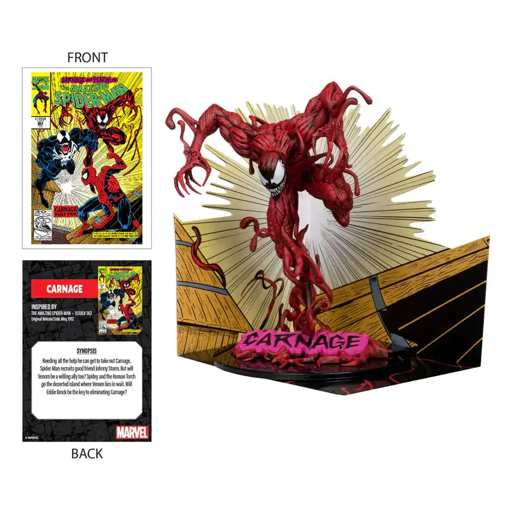 Marvel Collection PVC Socha 1/10 Carnage (The Amazing Spider-Man #362) 18 cm fotografii produktu