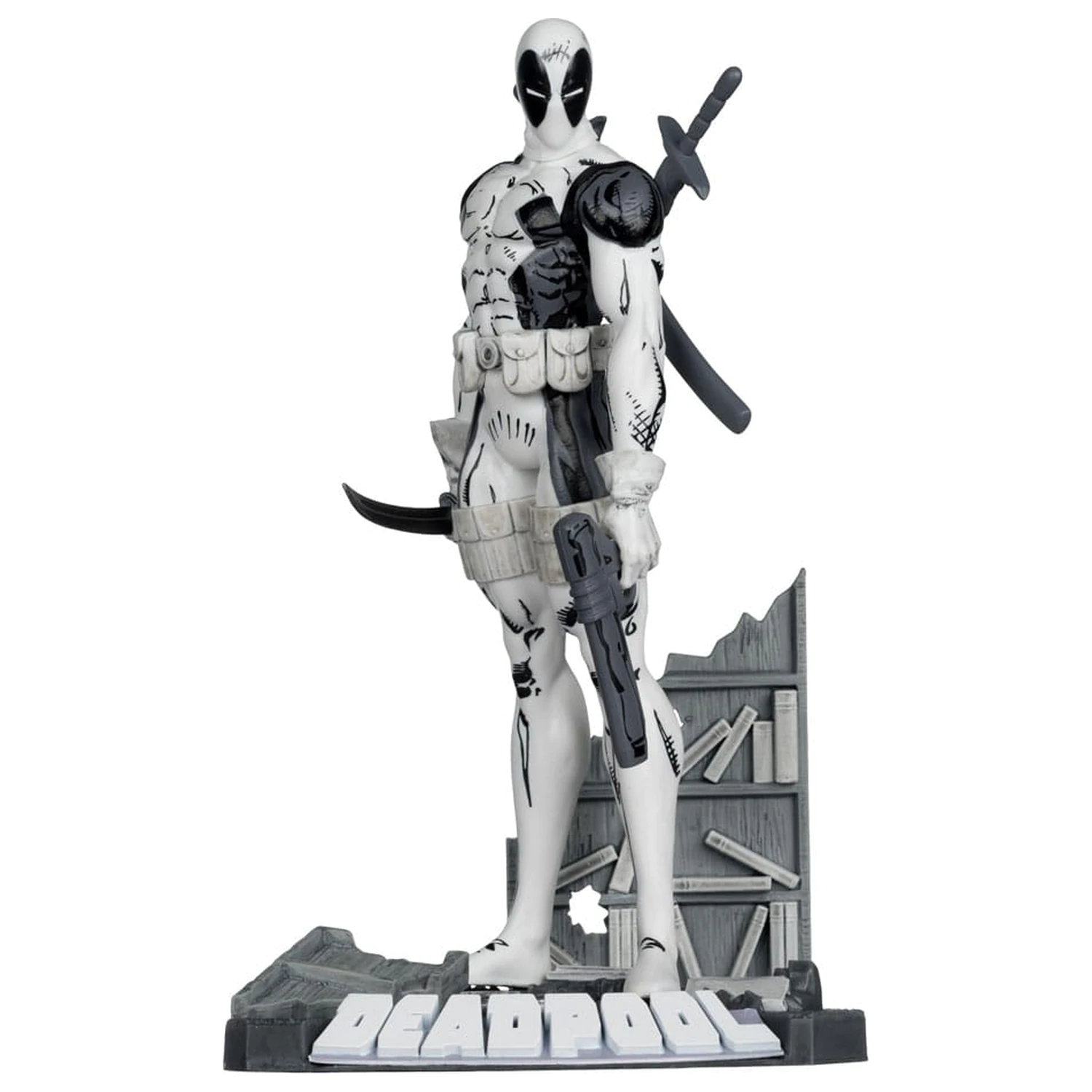 Marvel Collection PVC soška 1/10 Deadpool (The New Mutants #98) (Line Art) (Gold Label) 17 cm fotografii produktu