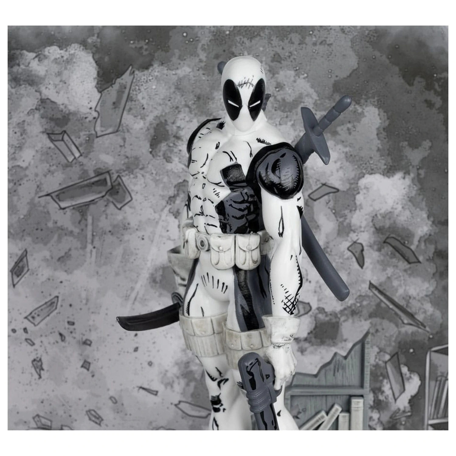 Marvel Collection PVC soška 1/10 Deadpool (The New Mutants #98) (Line Art) (Gold Label) 17 cm fotografii produktu