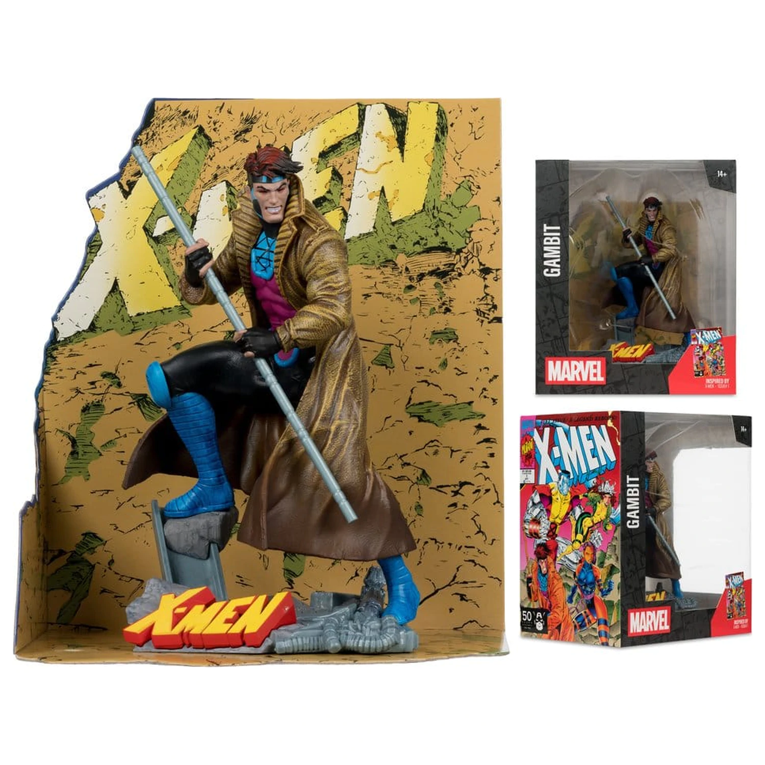 Marvel Collection PVC socha 1/10 Gambit (X-Men #1) 18 cm fotografii produktu