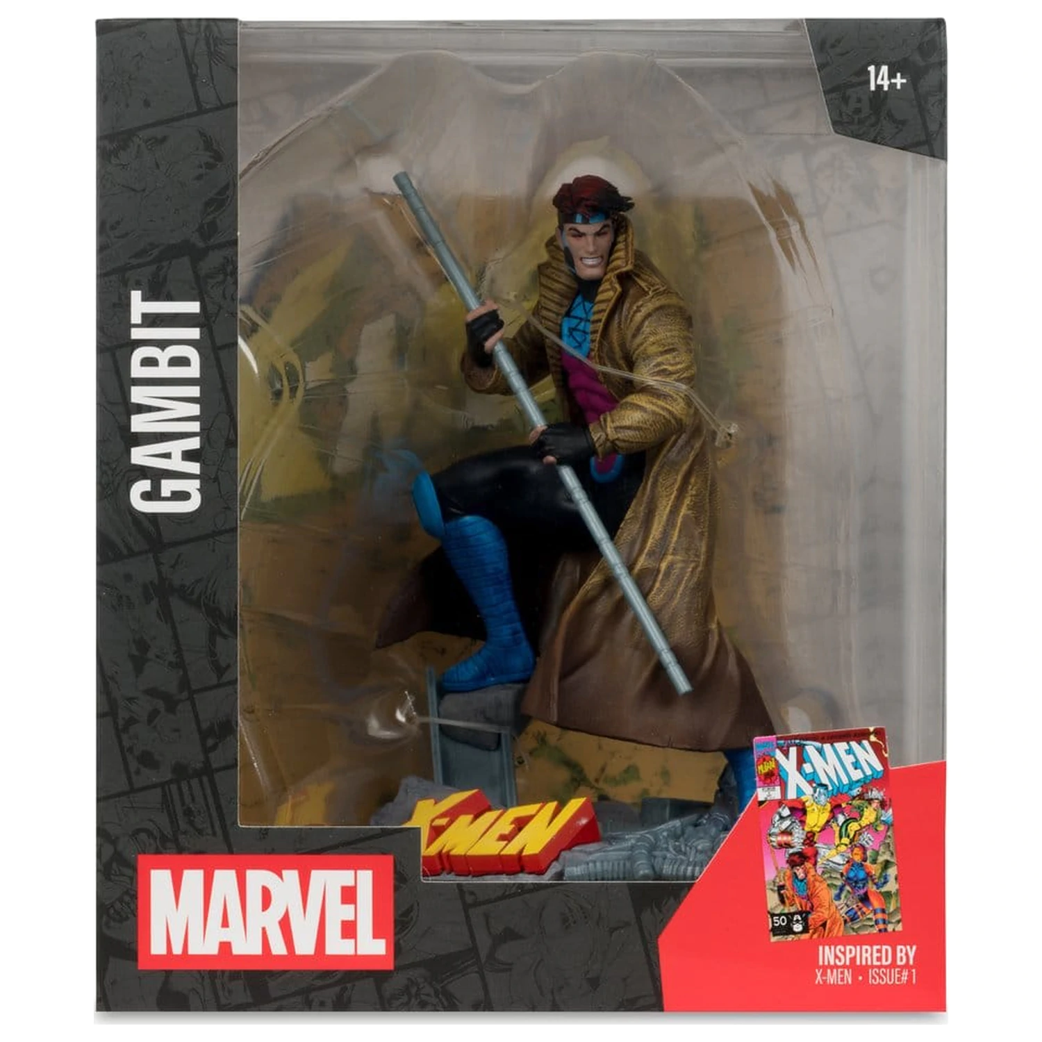 Marvel Collection PVC socha 1/10 Gambit (X-Men #1) 18 cm fotografii produktu