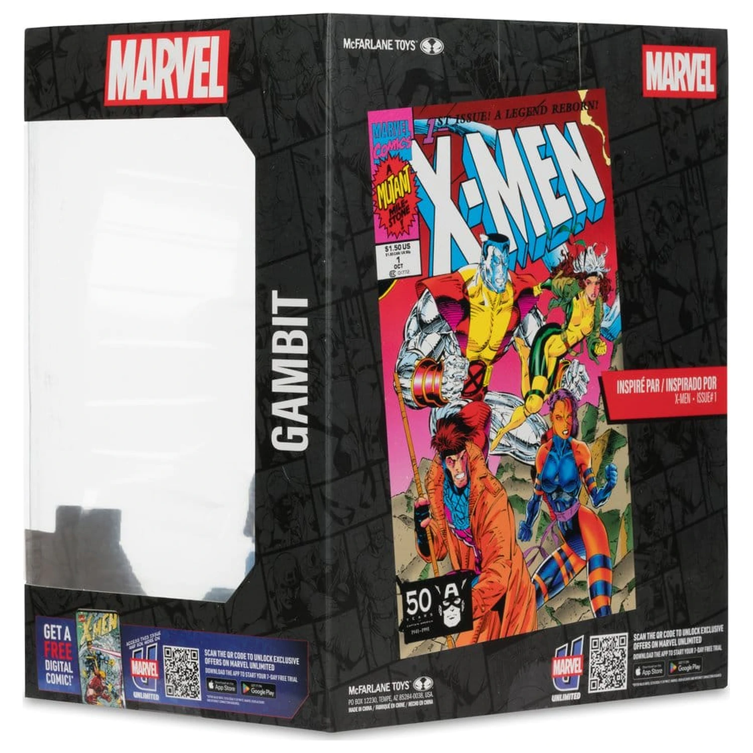 Marvel Collection PVC socha 1/10 Gambit (X-Men #1) 18 cm fotografii produktu