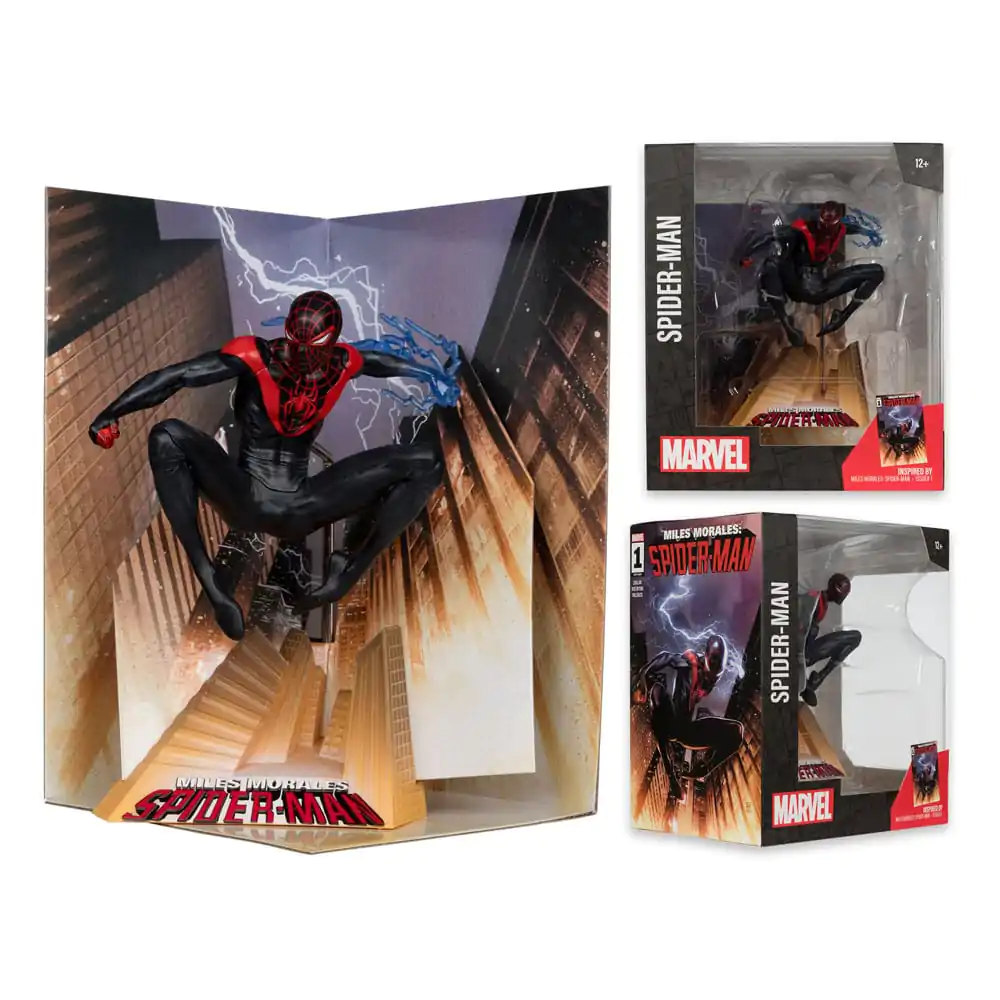 Marvel kolekce PVC soška 1/10 Spider-Man (Miles Morales: Spider-Man #1) 13 cm fotografii produktu