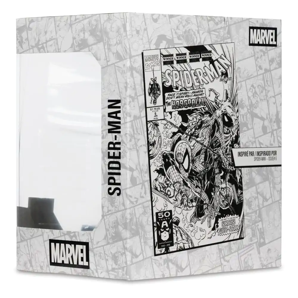 Marvel Collection PVC Soška 1/10 Spider-Man (Spider-Man #6)(Line Art)(Gold Label) 10 cm fotografii produktu