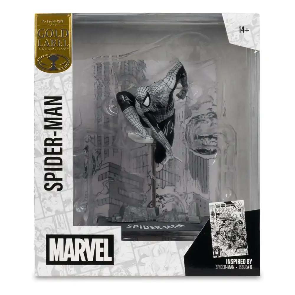 Marvel Collection PVC Soška 1/10 Spider-Man (Spider-Man #6)(Line Art)(Gold Label) 10 cm fotografii produktu