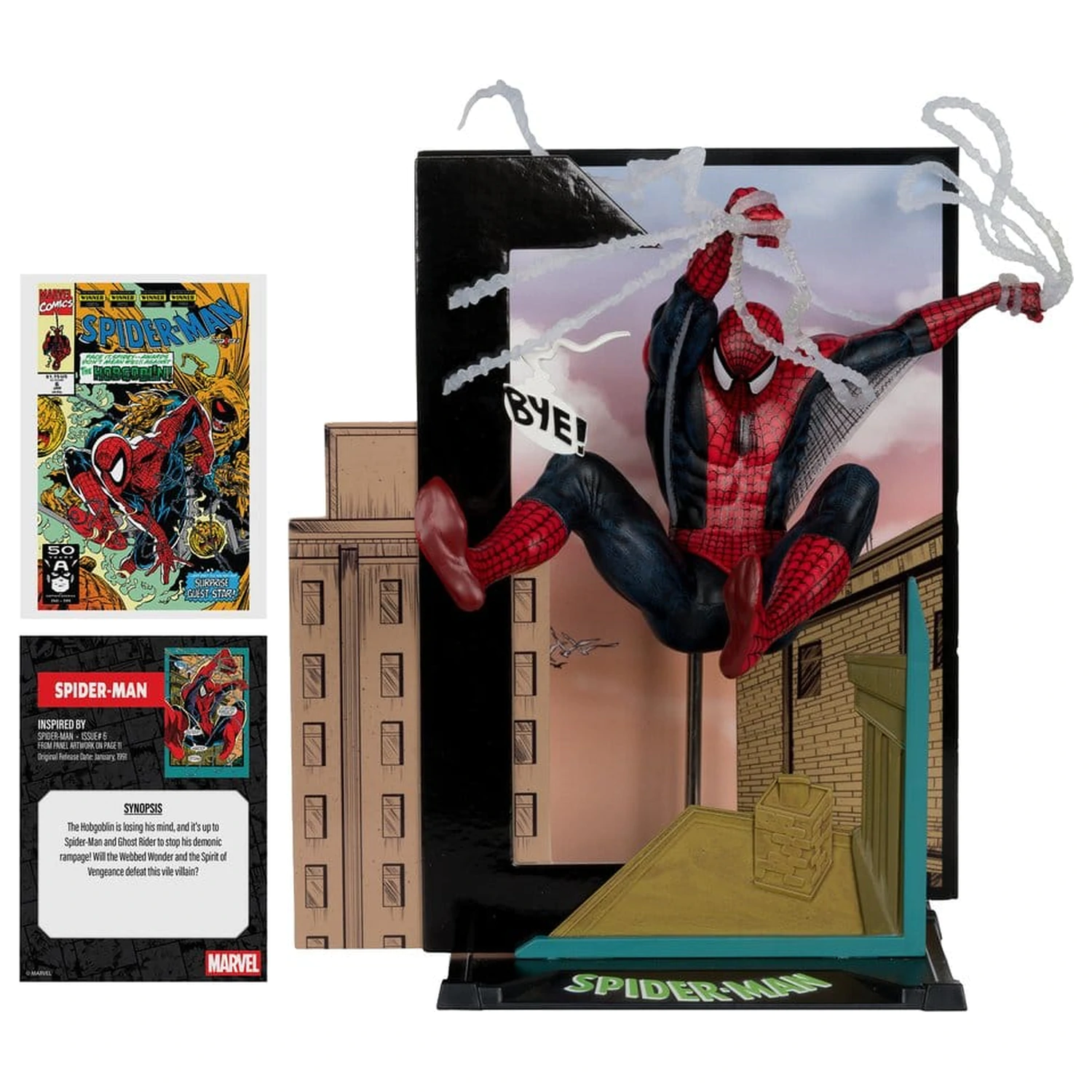 Marvel Kolekce PVC Socha 1/10 Spider-Man (Spider-Man #6) 18 cm fotografii produktu