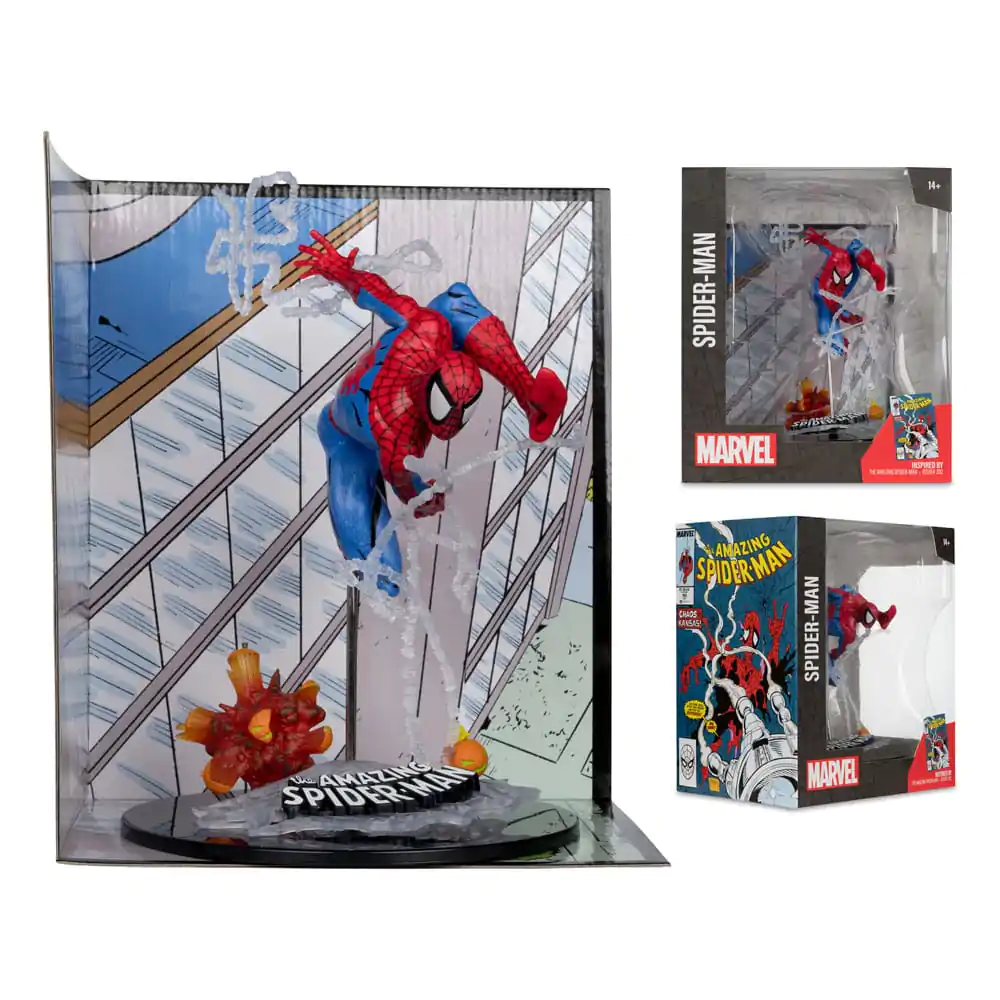 Marvel Collection PVC Socha 1/10 Spider-Man (The Amazing Spider-Man #302) 17 cm fotografii produktu