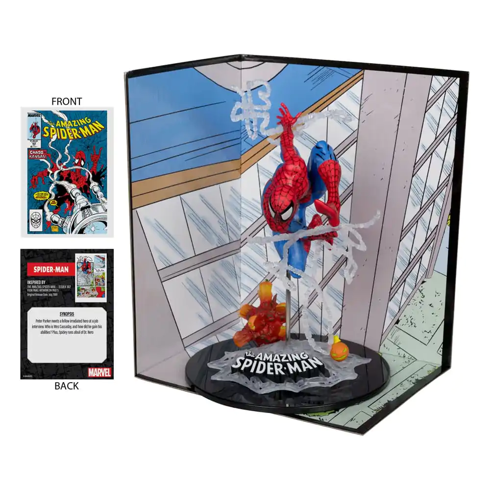 Marvel Collection PVC Socha 1/10 Spider-Man (The Amazing Spider-Man #302) 17 cm fotografii produktu