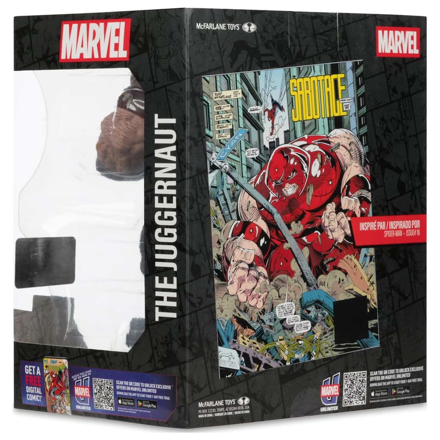 Marvel Collection PVC Socha 1/10 The Juggernaut (Spider-Man #16) Gold Label 17 cm fotografii produktu