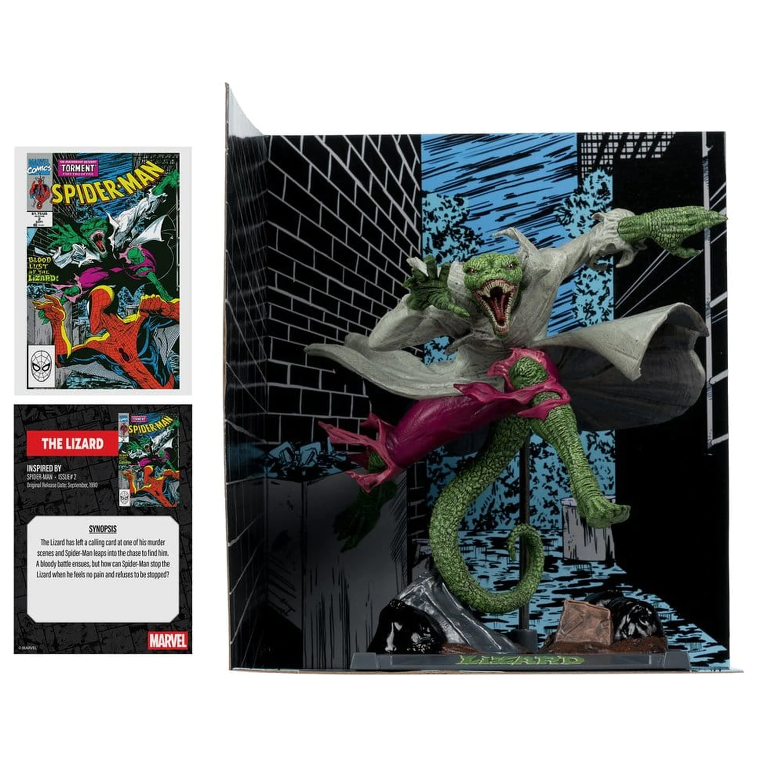 Marvel kolekce PVC socha 1/10 The Lizard (Spider-Man #2) 15 cm fotografii produktu