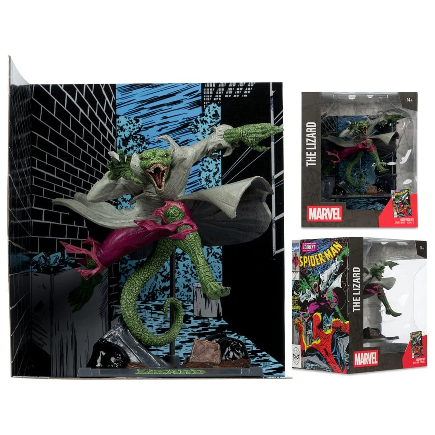 Marvel kolekce PVC socha 1/10 The Lizard (Spider-Man #2) 15 cm fotografii produktu