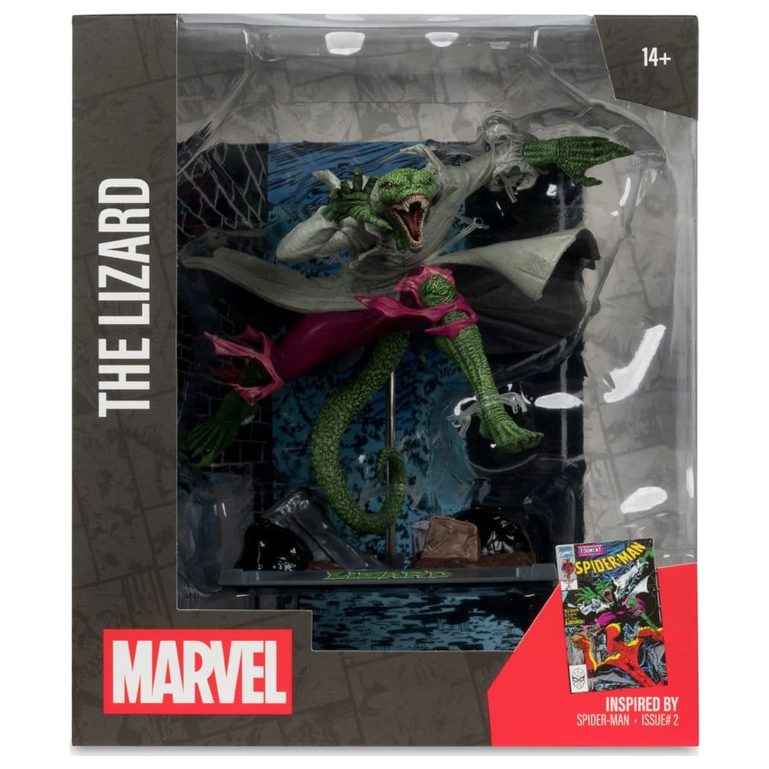 Marvel kolekce PVC socha 1/10 The Lizard (Spider-Man #2) 15 cm fotografii produktu
