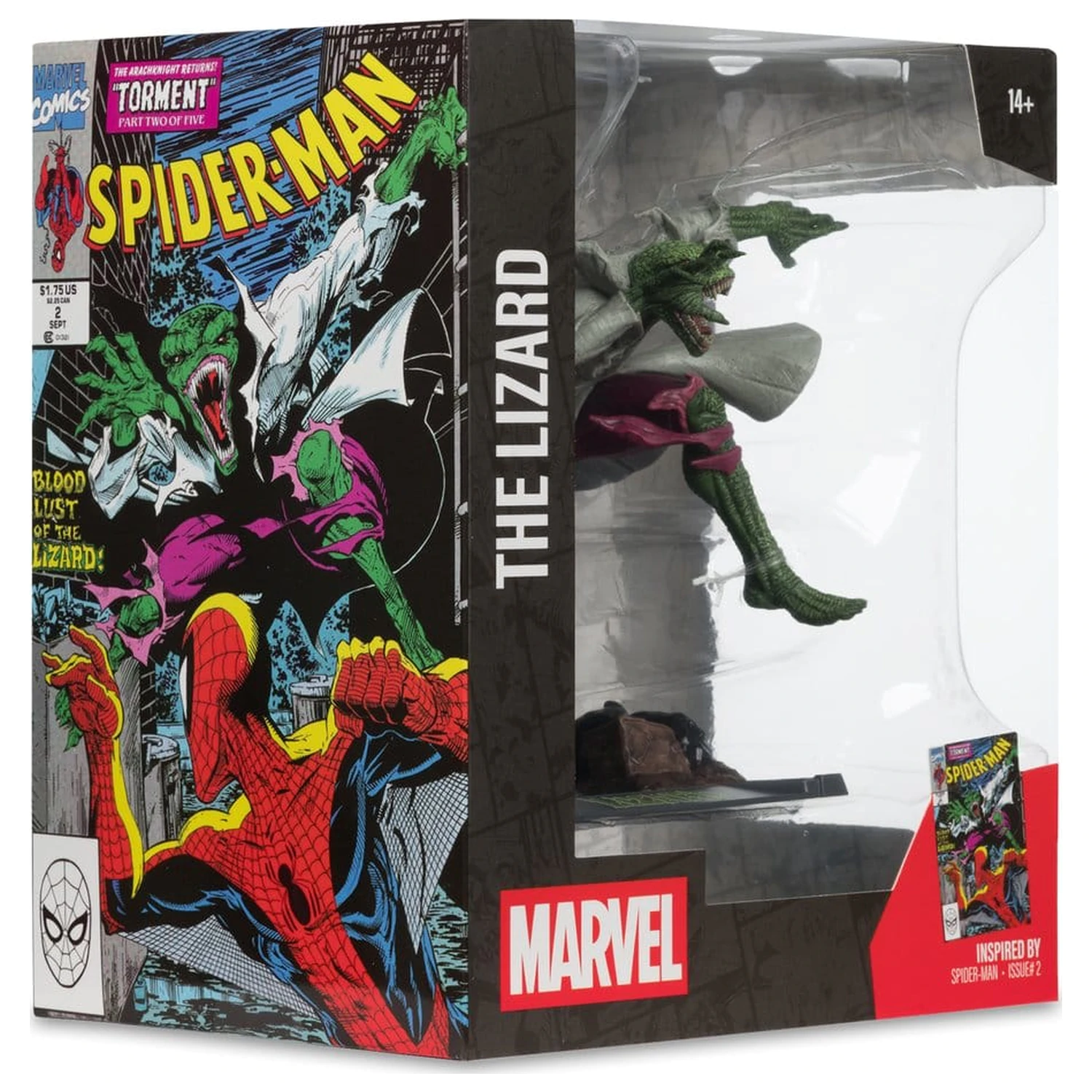 Marvel kolekce PVC socha 1/10 The Lizard (Spider-Man #2) 15 cm fotografii produktu