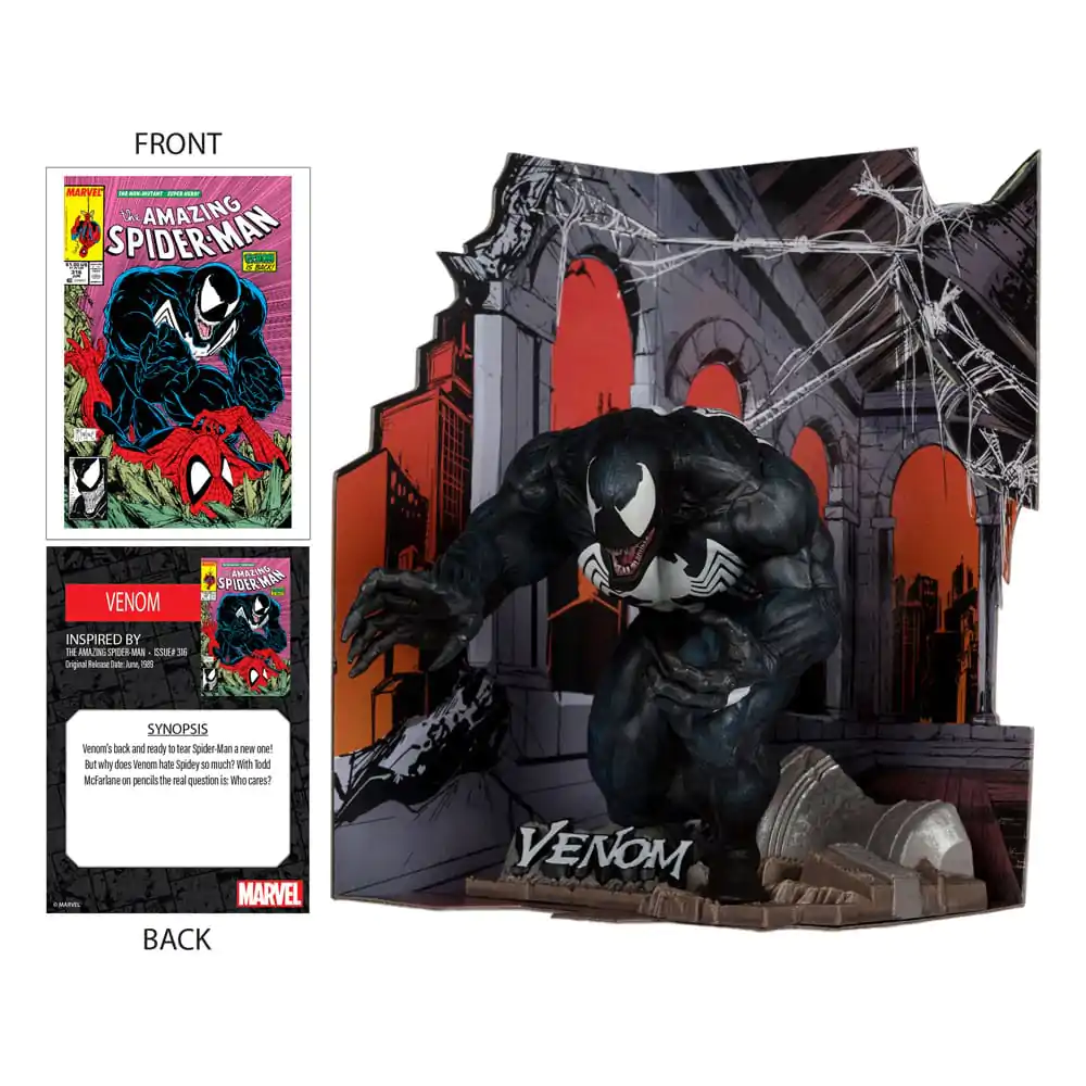 Marvel Collection PVC socha 1/10 Venom (The Amazing Spider-Man #316) 16 cm fotografii produktu