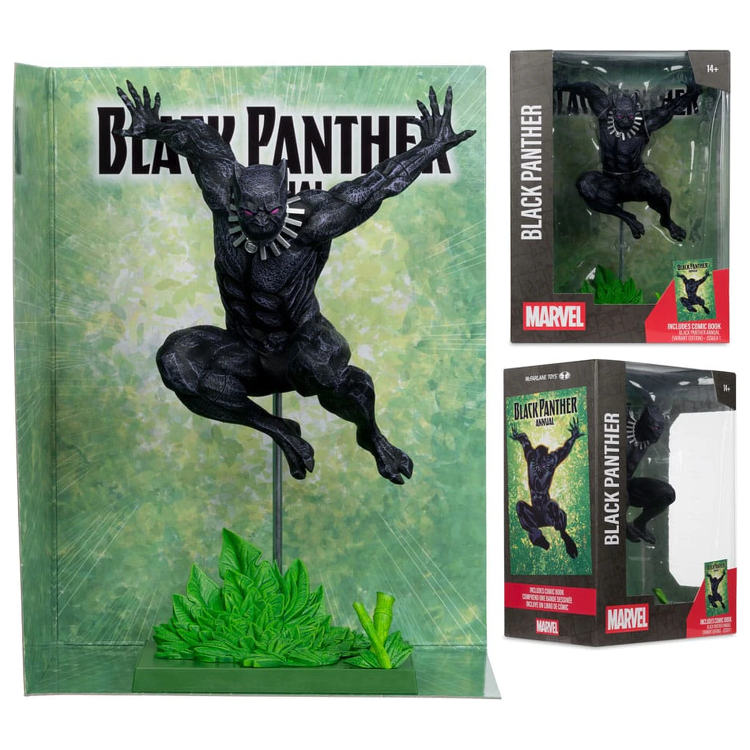 Marvel Kolekce PVC Socha 1/6 Black Panther (Black Panther Annual #1) (Varianta) 29 cm fotografii produktu