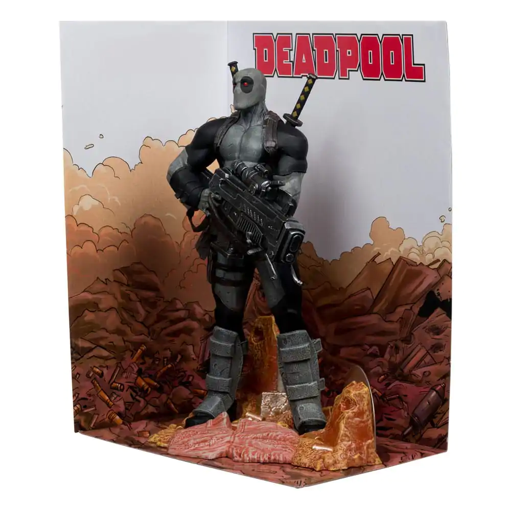 Marvel Collection PVC Socha 1/6 Deadpool (Deadpool #1)(Grey Suit Chase) 27 cm fotografii produktu