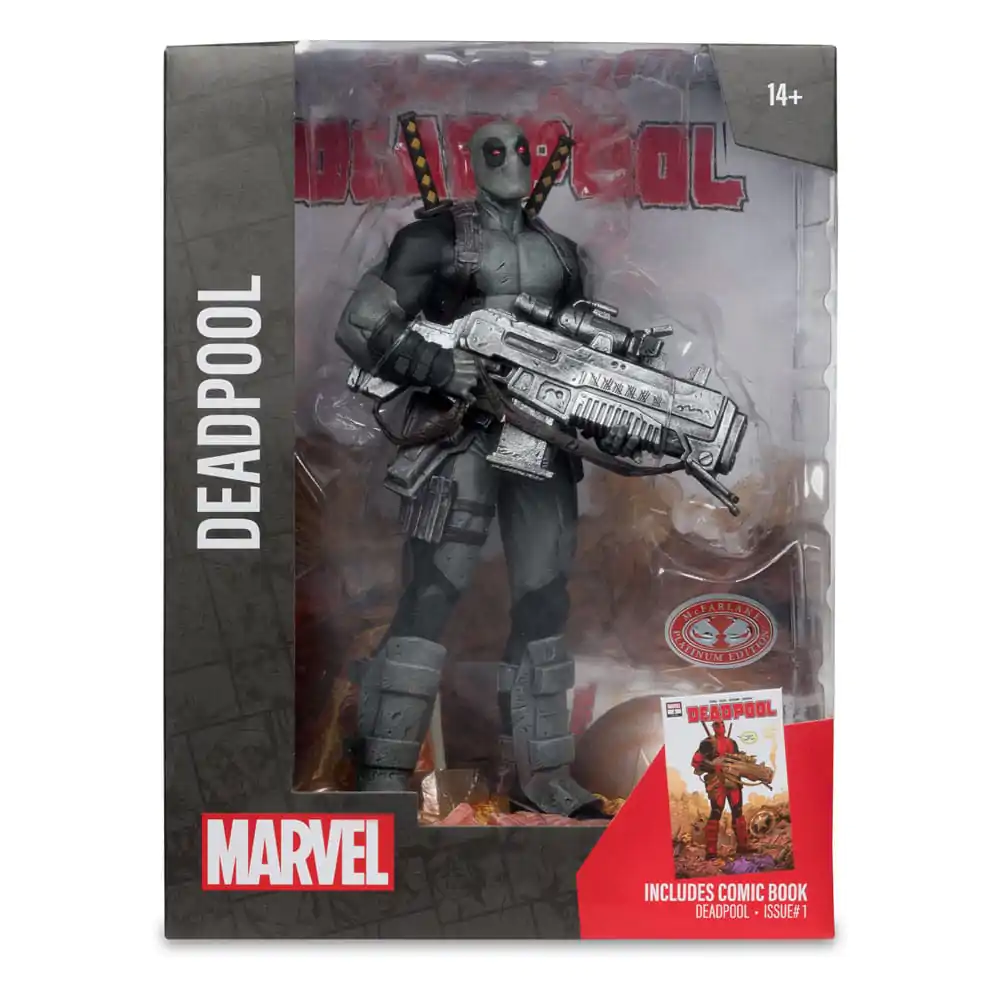 Marvel Collection PVC Socha 1/6 Deadpool (Deadpool #1)(Grey Suit Chase) 27 cm fotografii produktu