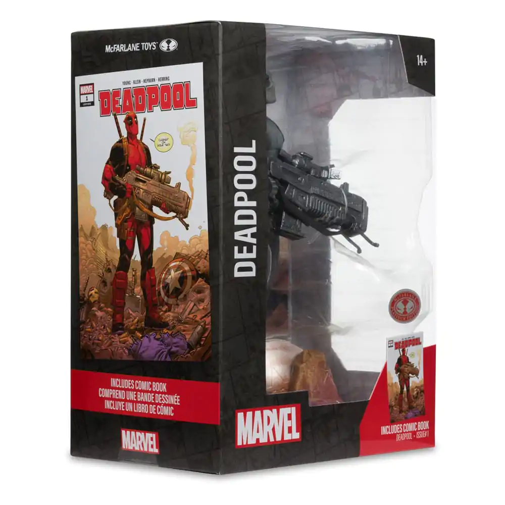 Marvel Collection PVC Socha 1/6 Deadpool (Deadpool #1)(Grey Suit Chase) 27 cm fotografii produktu