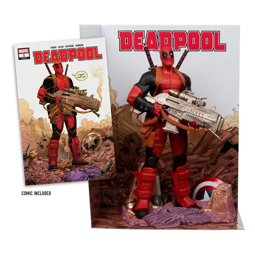Marvel Collection PVC Socha 1/6 Deadpool (Deadpool #1) 27 cm fotografii produktu