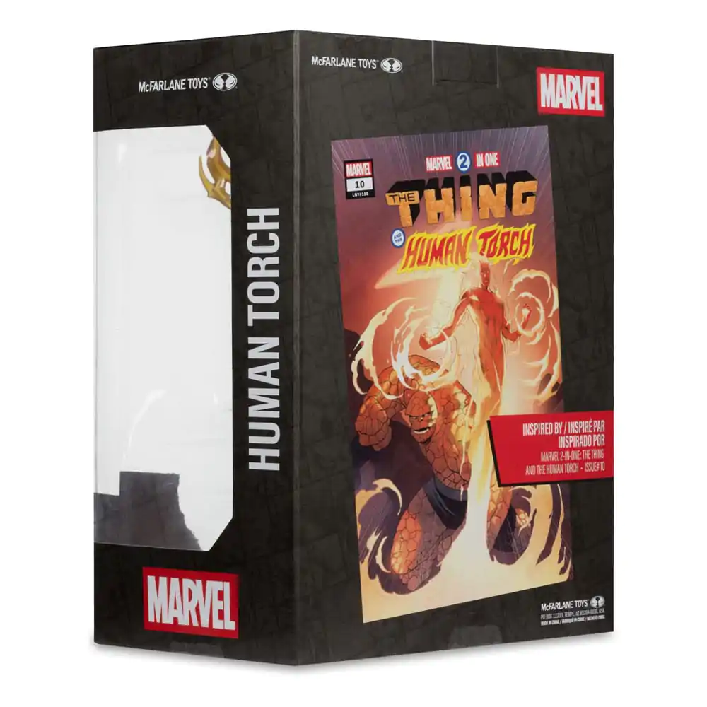 Marvel Collection PVC Socha 1/6 Human Torch (Marvel 2 in 1 #10) 29 cm fotografii produktu