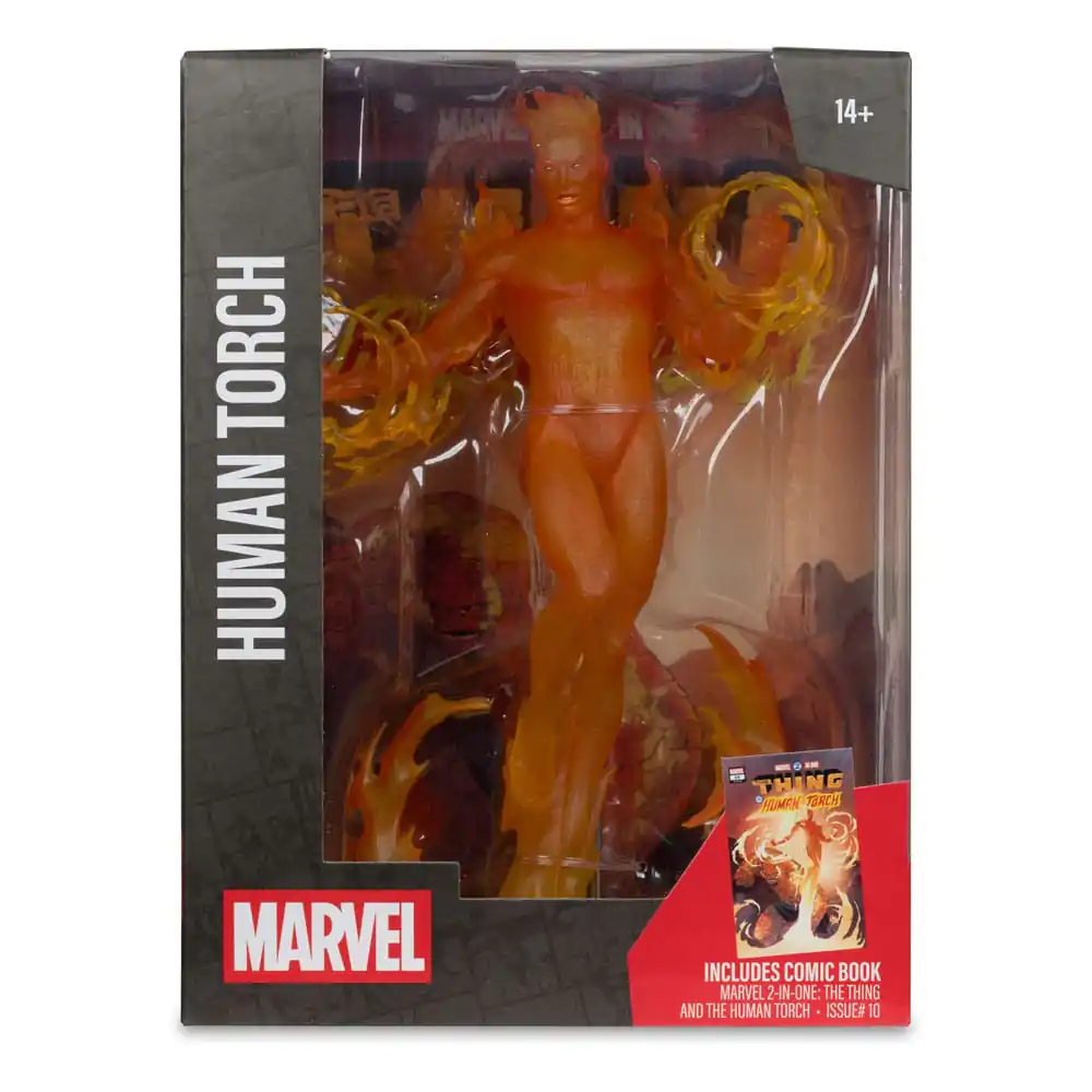 Marvel Collection PVC Socha 1/6 Human Torch (Marvel 2 in 1 #10) 29 cm fotografii produktu