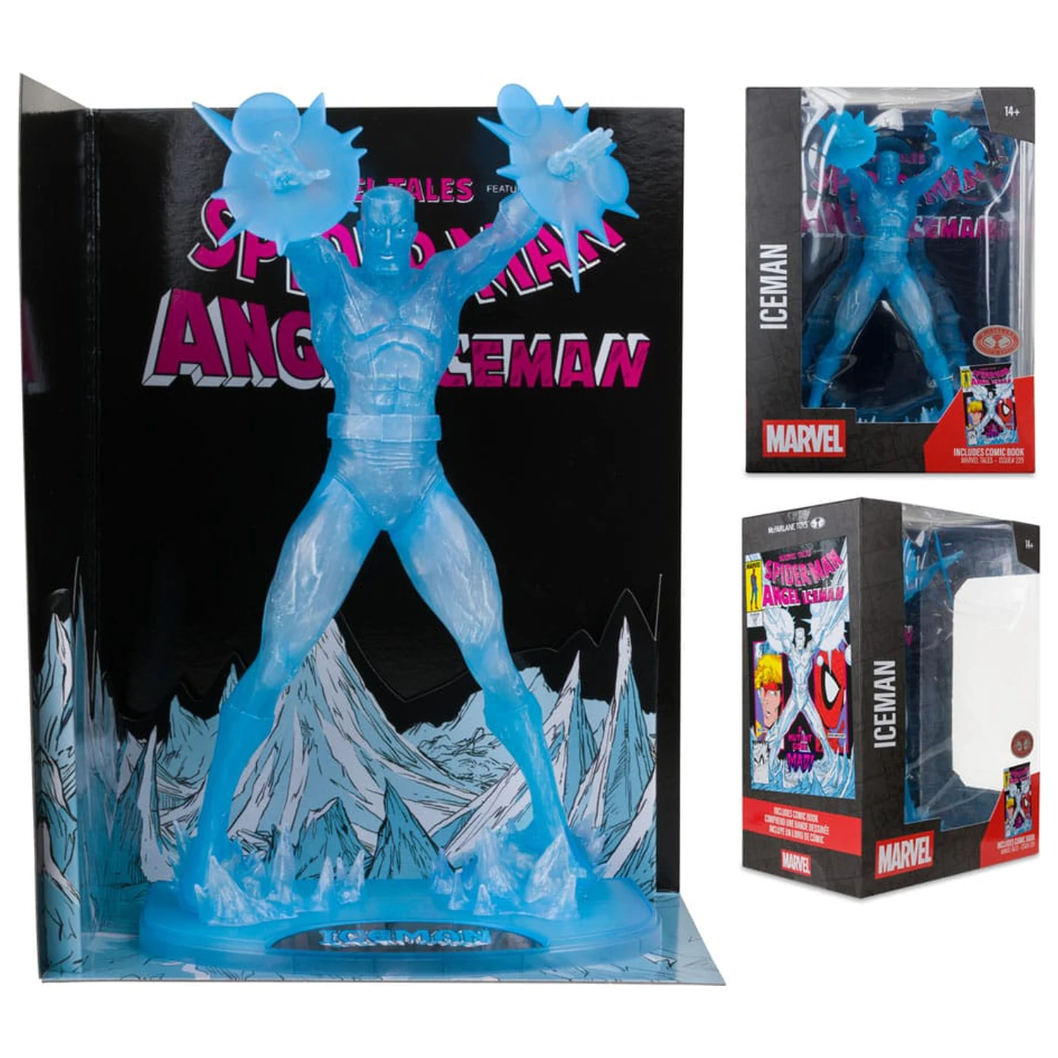 Marvel Collection PVC socha 1/6 Iceman (Marvel Tales #229) (Red Platinum Edition) 29 cm fotografii produktu