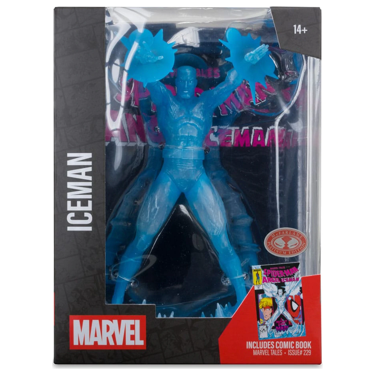 Marvel Collection PVC socha 1/6 Iceman (Marvel Tales #229) (Red Platinum Edition) 29 cm fotografii produktu