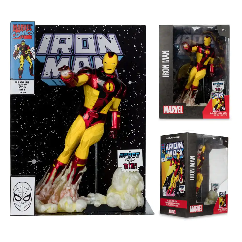 Marvel Collection PVC Socha 1/6 Iron Man (Iron Man #256) 26 cm fotografii produktu