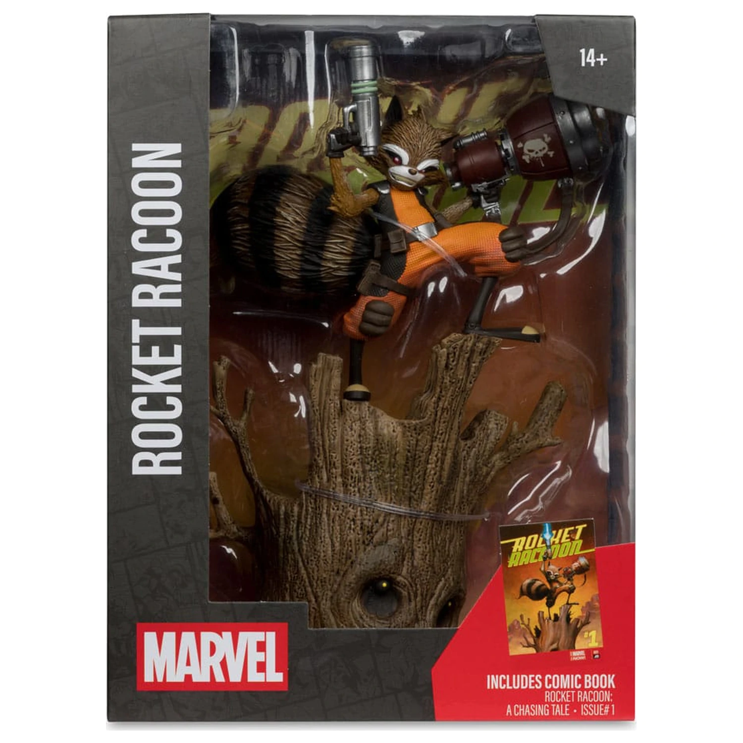 Marvel Collection PVC Socha 1/6 Rocket Racoon (Rocket Racoon: A Chasing Tale #1) 18 cm fotografii produktu