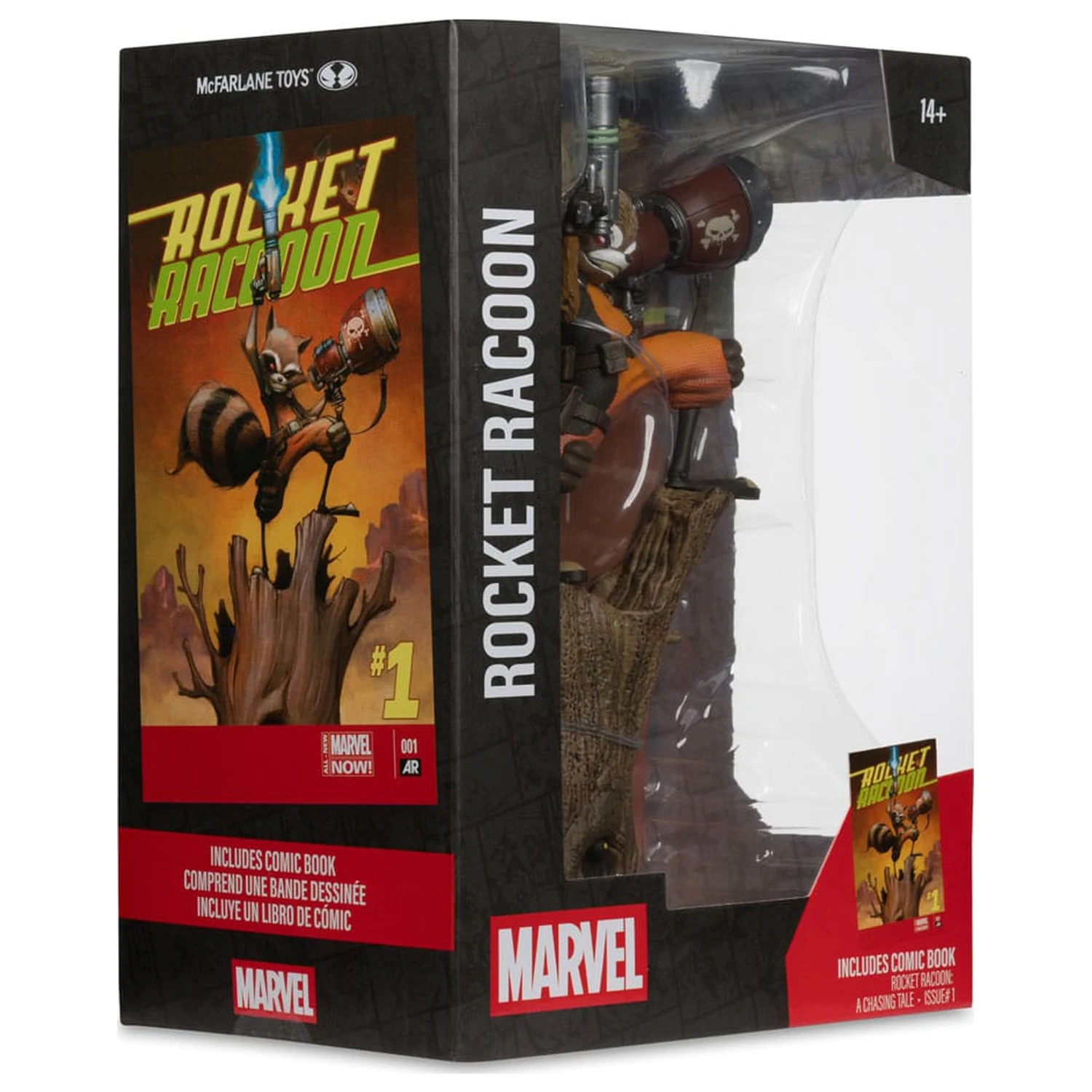 Marvel Collection PVC Socha 1/6 Rocket Racoon (Rocket Racoon: A Chasing Tale #1) 18 cm fotografii produktu