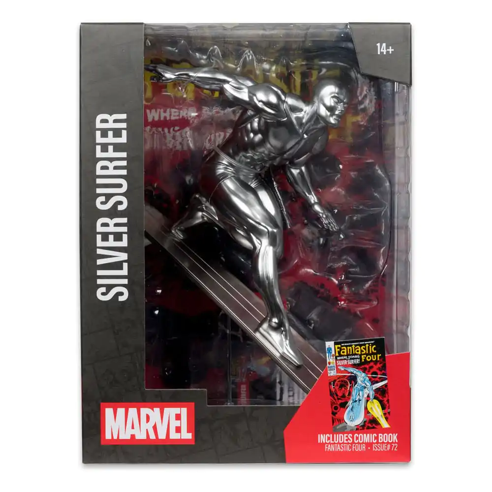Marvel Collection PVC socha 1/6 Silver Surfer (Fantastic Four #72) 25 cm fotografii produktu