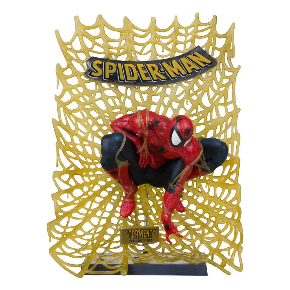 Marvel Kolekce PVC Socha 1/6 Spider-Man (Spider-Man # 1) (Gold Edition) (Gold Label) 15 cm fotografii produktu