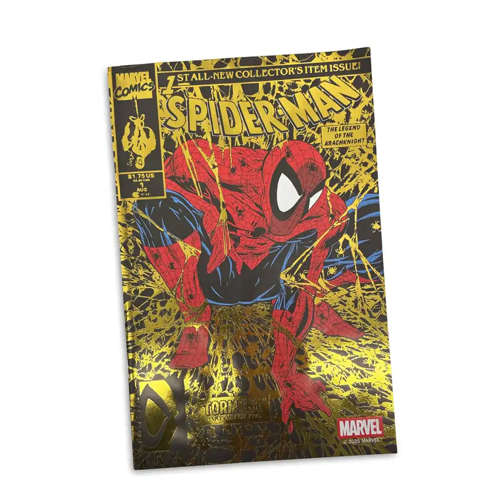 Marvel Kolekce PVC Socha 1/6 Spider-Man (Spider-Man # 1) (Gold Edition) (Gold Label) 15 cm fotografii produktu