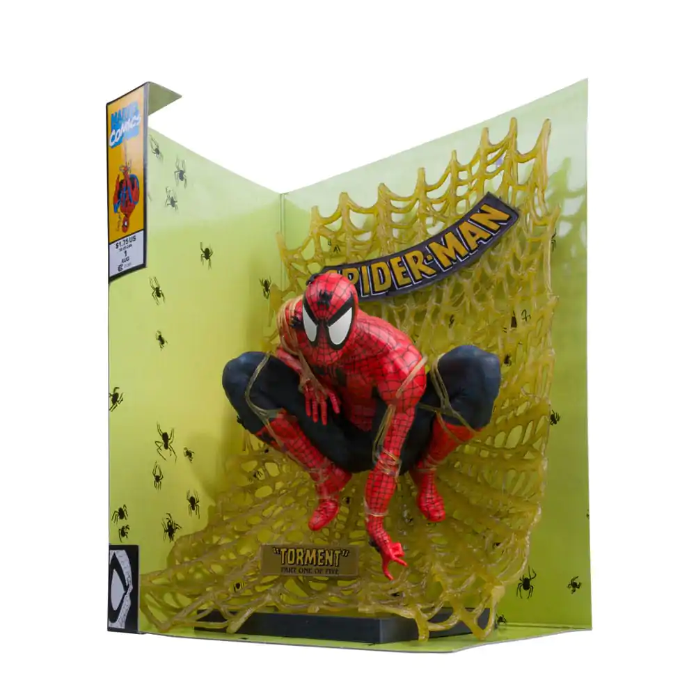Marvel Kolekce PVC Socha 1/6 Spider-Man (Spider-Man # 1) (Gold Edition) (Gold Label) 15 cm fotografii produktu