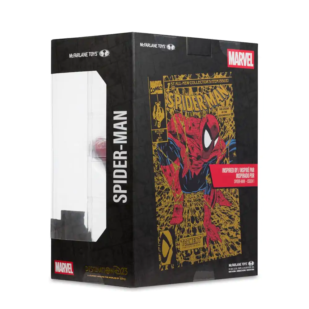 Marvel Kolekce PVC Socha 1/6 Spider-Man (Spider-Man # 1) (Gold Edition) (Gold Label) 15 cm fotografii produktu