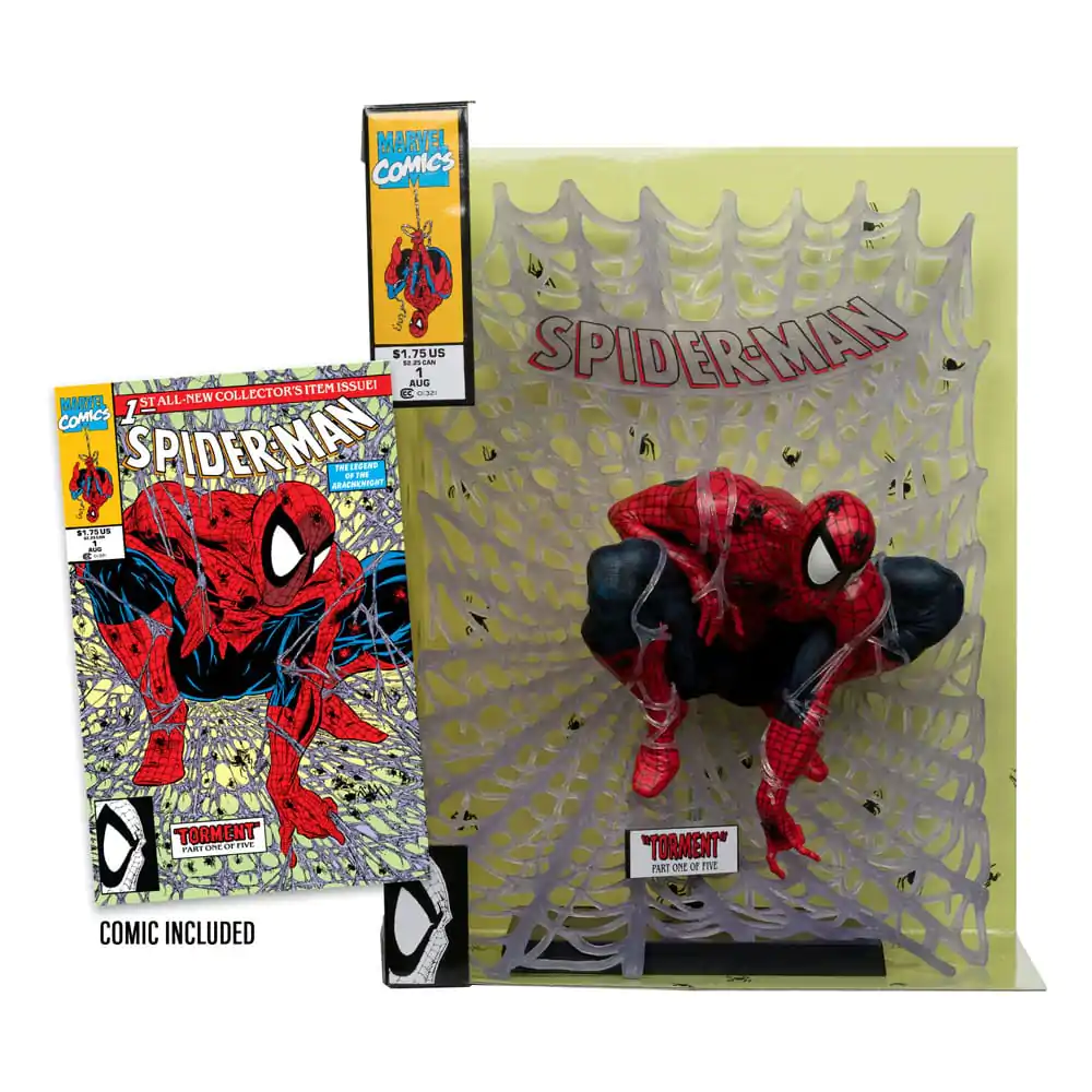 Marvel Collection PVC Socha 1/6 Spider-Man (Spider-Man #1) 28 cm fotografii produktu
